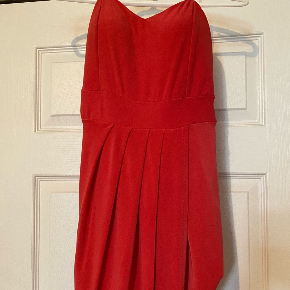 Red dress